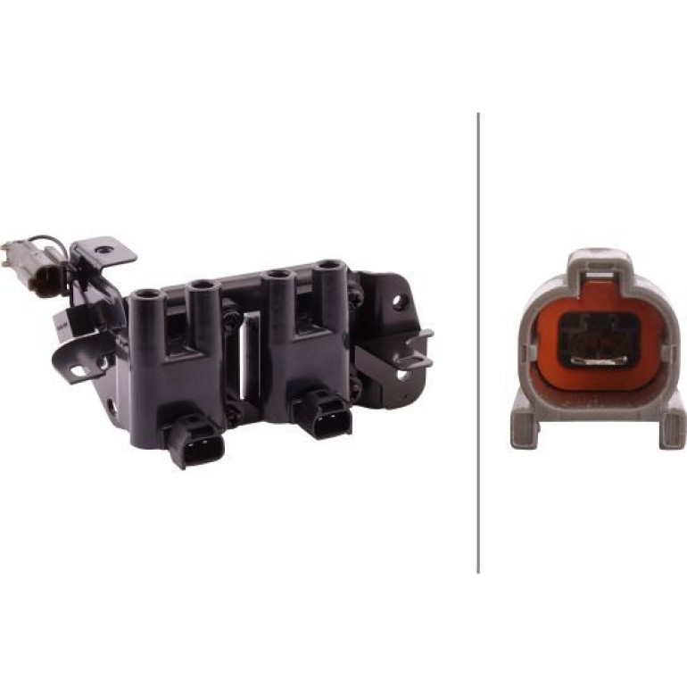 HELLA Zündspule 5DA 358 057-961 HELLA Zündspule 5DA 358 057-961