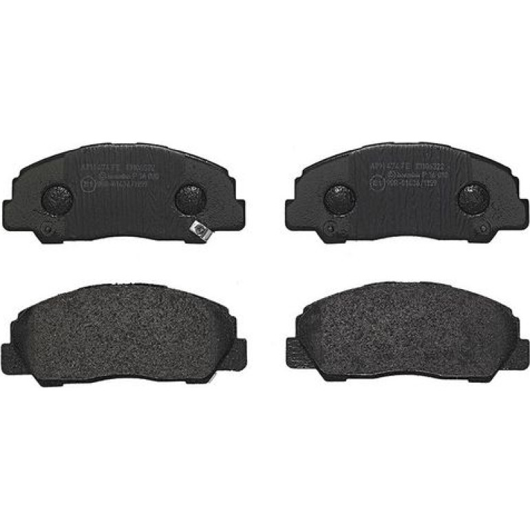 BREMBO Bremsbelagsatz, Scheibenbremse P 16 010 BREMBO Bremsbelagsatz, Scheibenbremse P 16 010