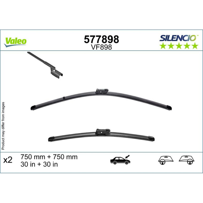 VALEO Scheibenwischer 577898 VALEO Scheibenwischer 577898