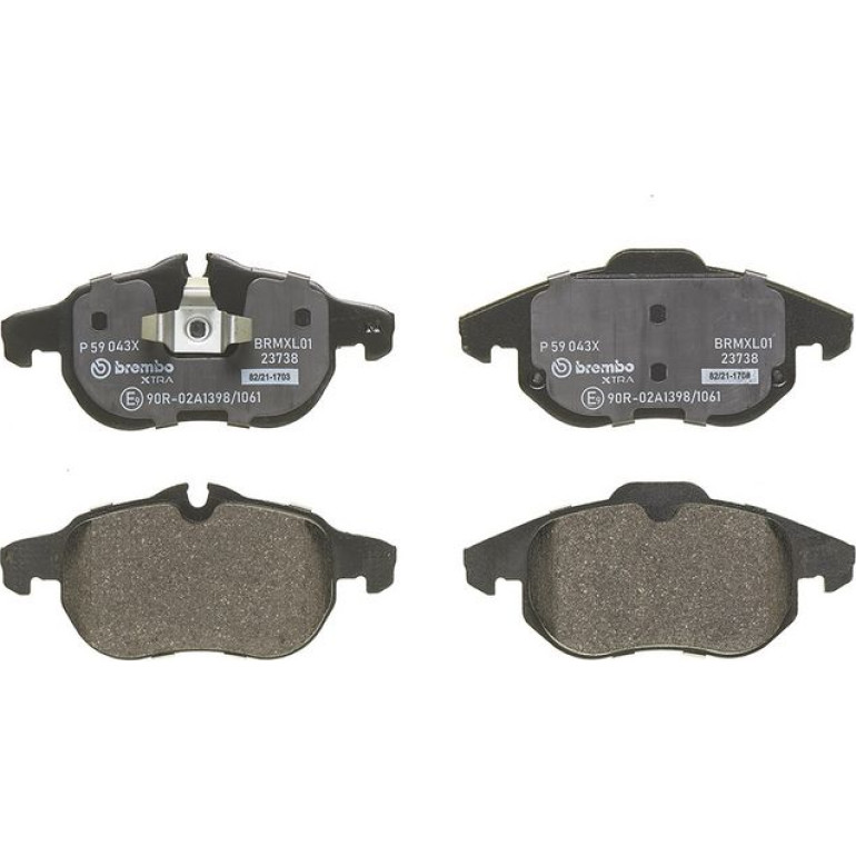 BREMBO Bremsklötze Xtra VA P 59 043X BREMBO Bremsklötze Xtra VA P 59 043X