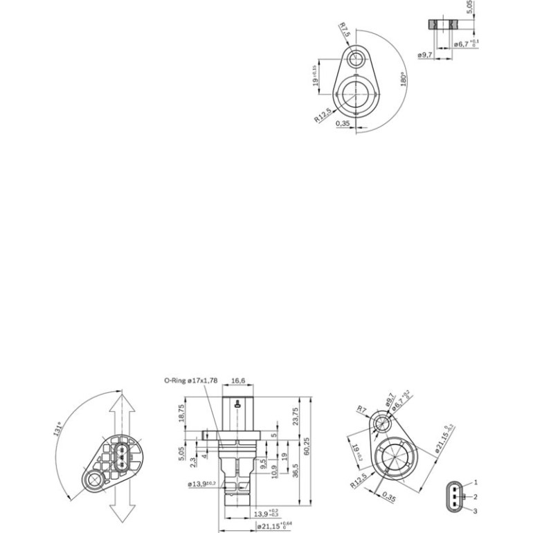 Impulsgeber 0 281 006 101 Impulsgeber 0 281 006 101