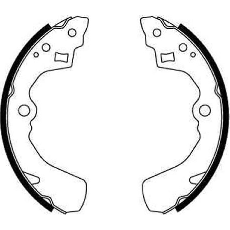 87 461 006 Bremsbacken GS8549 87 461 006 Bremsbacken GS8549