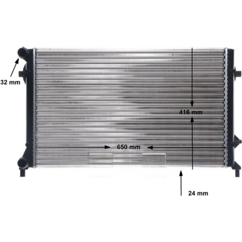 MAHLE Kühler, Motorkühlung CR 30 001S MAHLE Kühler, Motorkühlung CR 30 001S