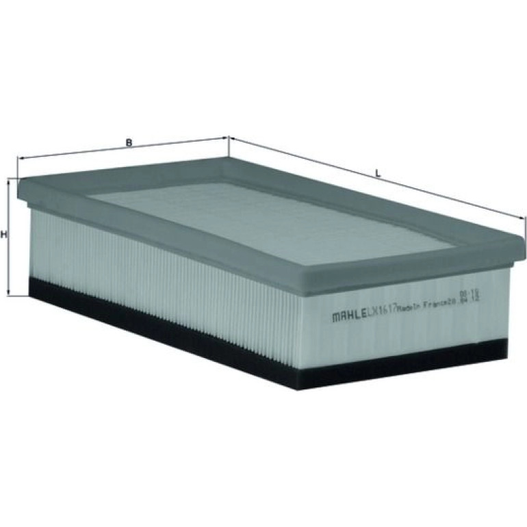 MAHLE Luftfilter LX 1617