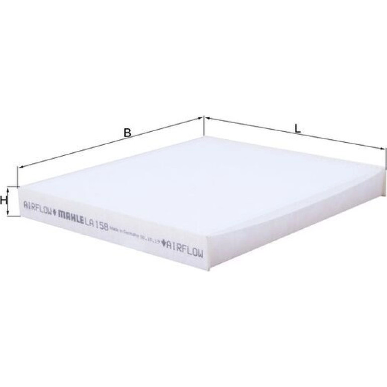 MAHLE Filter, Innenraumluft LA 158 MAHLE Filter, Innenraumluft LA 158