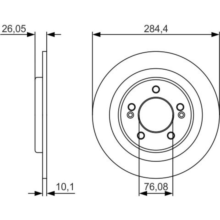 Bremsscheibe 0 986 479 A47 Bremsscheibe 0 986 479 A47