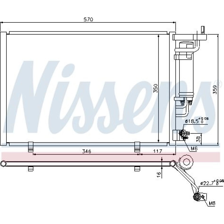 Kondensator PKW 940286 Kondensator PKW 940286