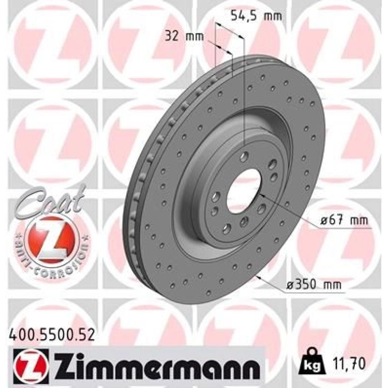 Bremsscheibe VA Sport 400.5500.52 Bremsscheibe VA Sport 400.5500.52