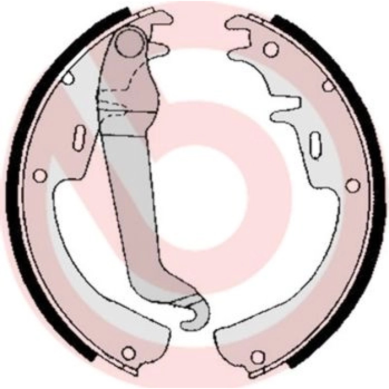 Bremsbackensatz HA S 59 504