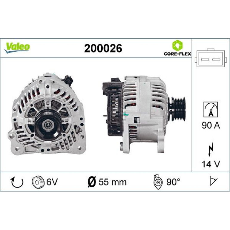 VALEO Generator 200026 VALEO Generator 200026