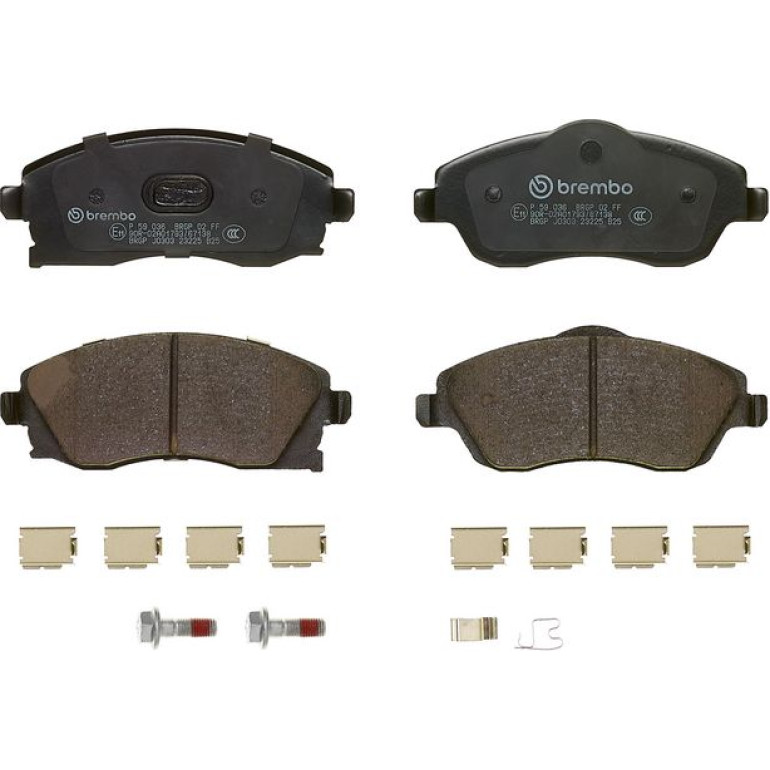 BREMBO Bremsklötze VA P 59 036 BREMBO Bremsklötze VA P 59 036