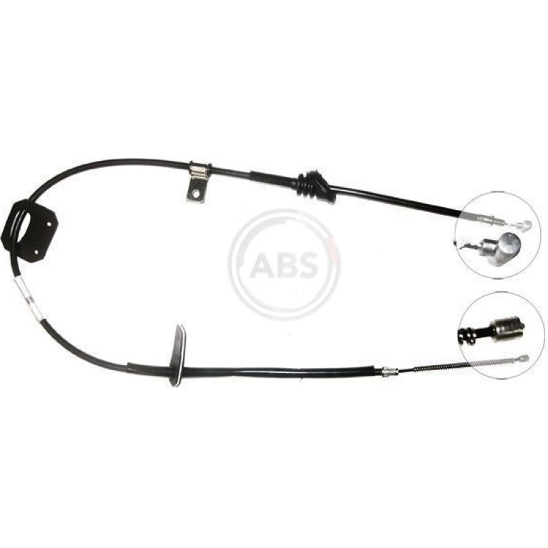 A.B.S. Handbremsseil Seilzug Festellbremse K12628 A.B.S. Handbremsseil Seilzug Festellbremse K12628