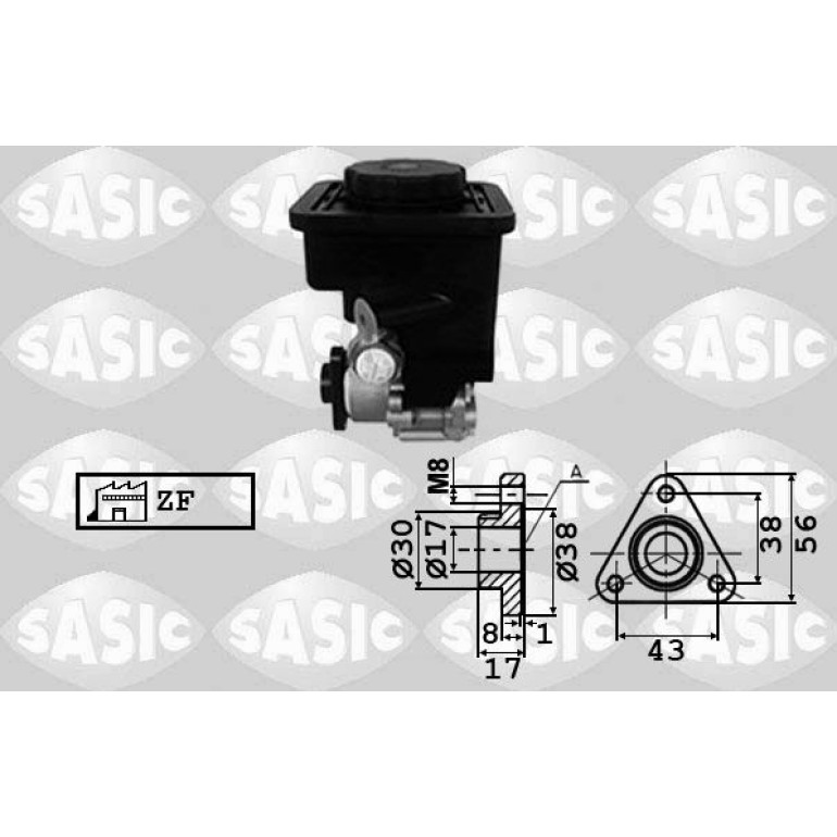 Servopumpe, Lenkung 7076050 Servopumpe, Lenkung 7076050