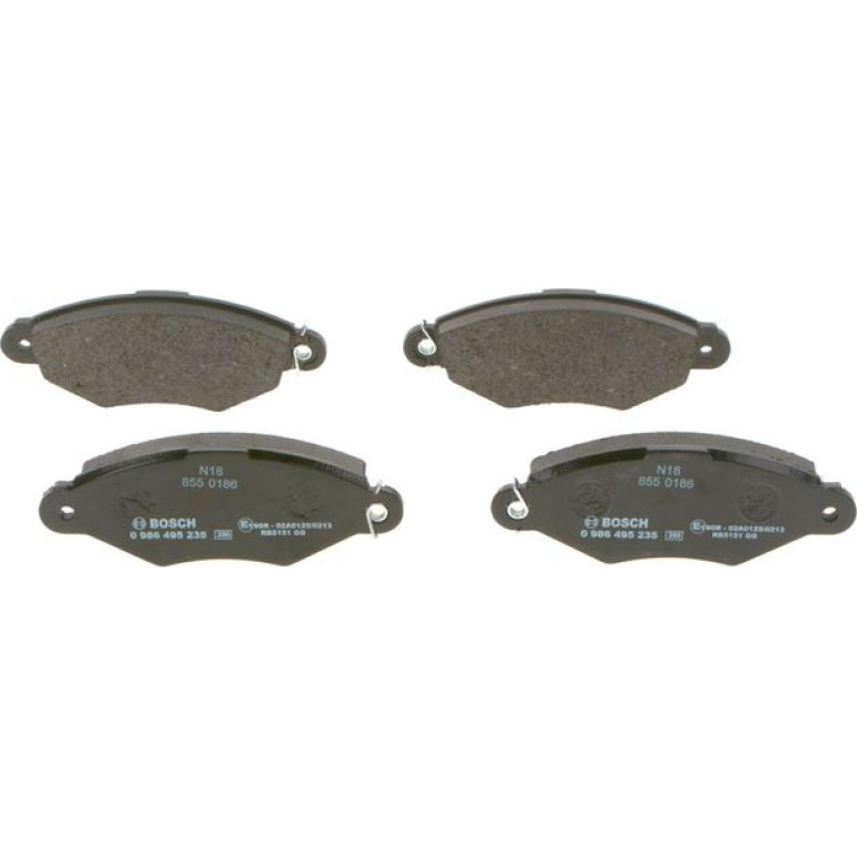 BOSCH Bremsbelagsatz, Scheibenbremse 0 986 495 235 BOSCH Bremsbelagsatz, Scheibenbremse 0 986 495 235