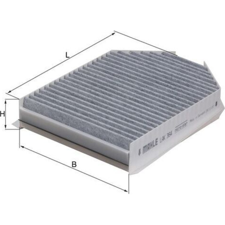 MAHLE Filter, Innenraumluft LAK 364 MAHLE Filter, Innenraumluft LAK 364