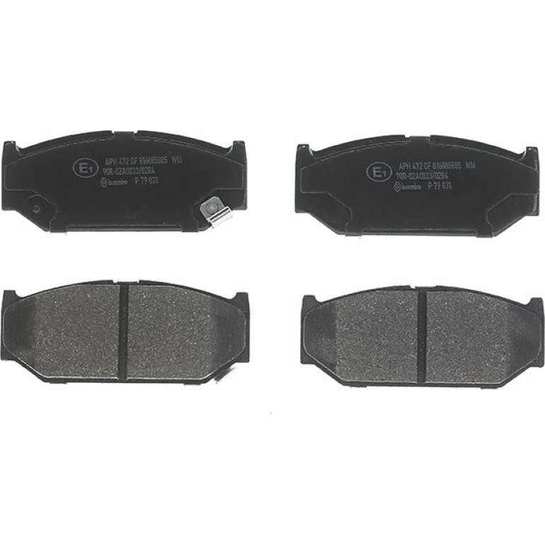 BREMBO Bremsklötze VA P 79 031 BREMBO Bremsklötze VA P 79 031