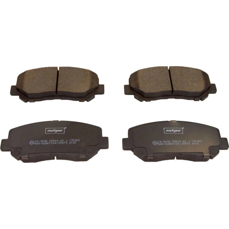 Bremsbelagsatz Mazda P. Cx-5 11 19-3038 Bremsbelagsatz Mazda P. Cx-5 11 19-3038