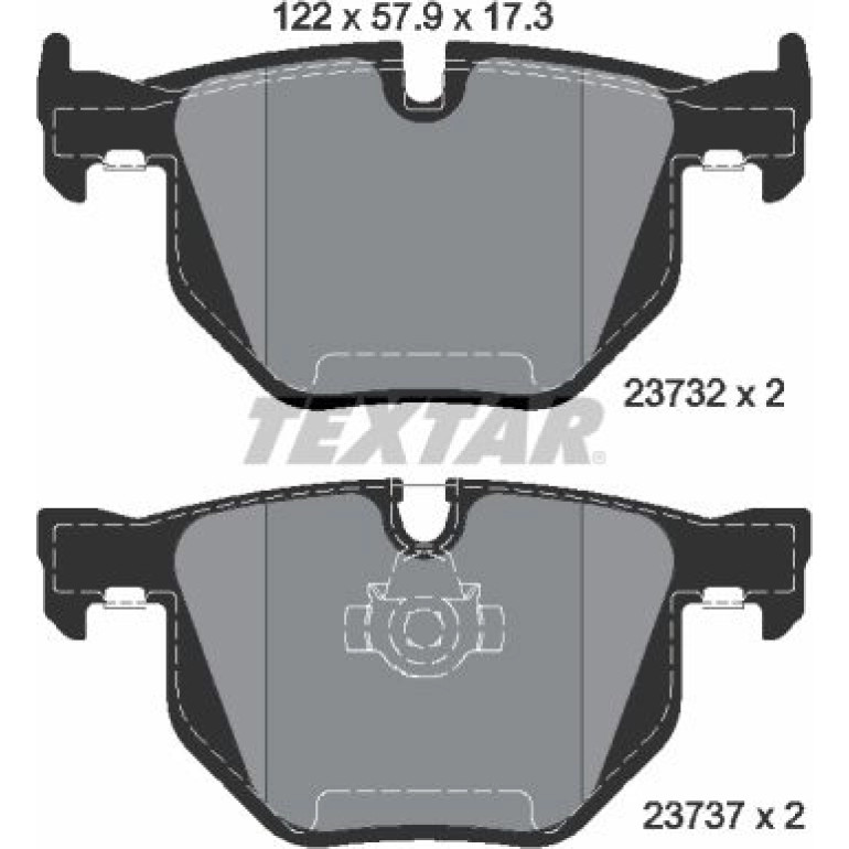 Bremsbelagsatz Bmw T. E60/61 03 2373201 Bremsbelagsatz Bmw T. E60/61 03 2373201