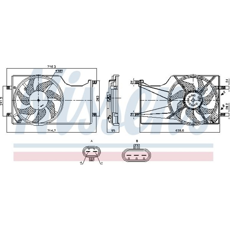 Kühlerlüfter PKW 850098 Kühlerlüfter PKW 850098