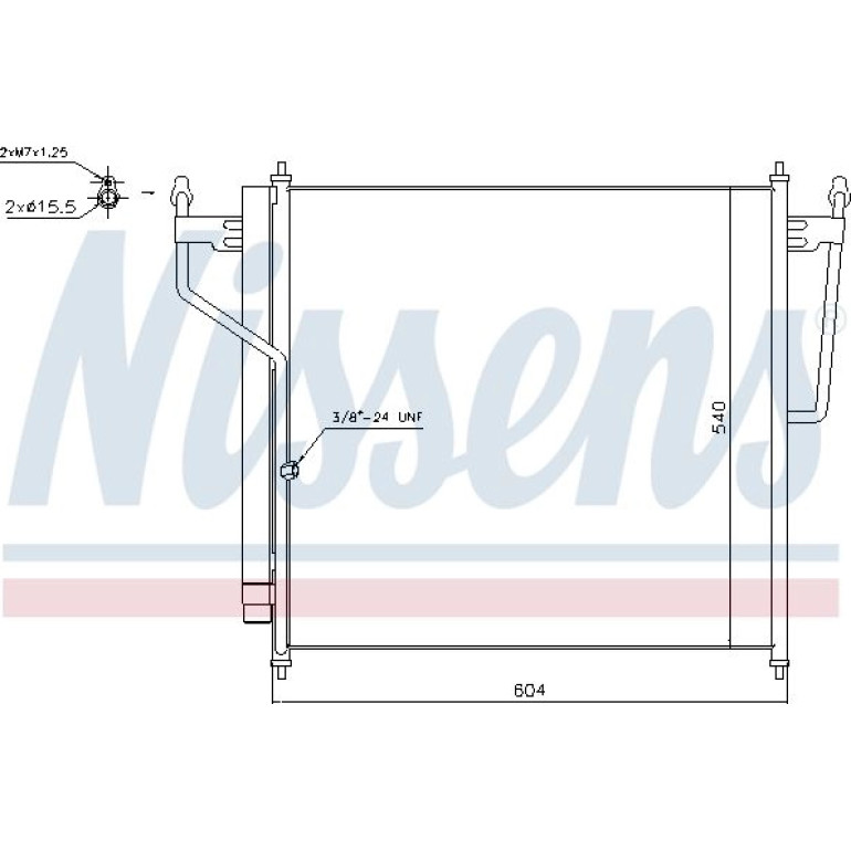 Kondensator PKW 940503 Kondensator PKW 940503