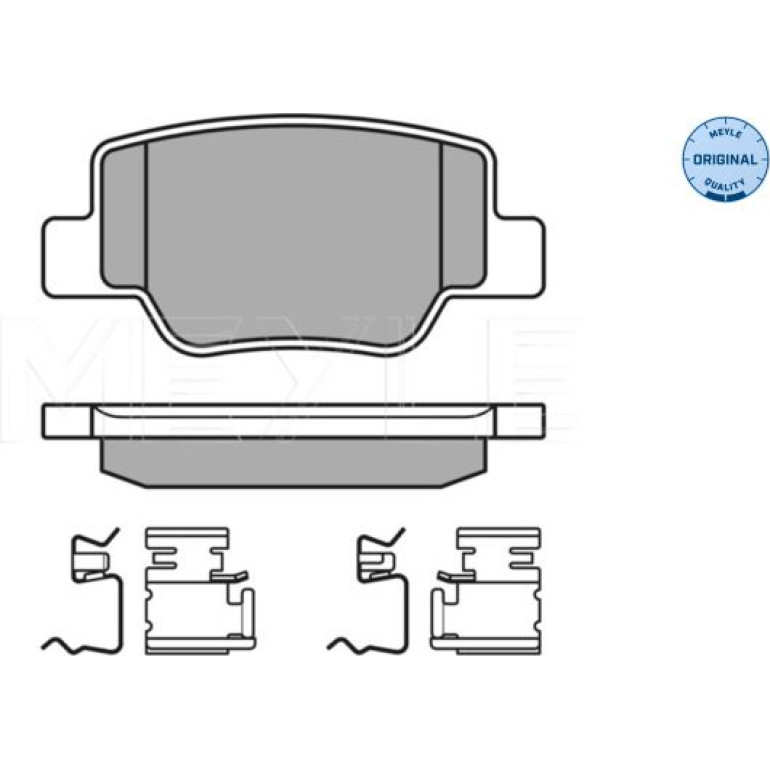 Bremsbelagsatz Toyota T. Verso 09- Mit Sensor 025 249 2616/W Bremsbelagsatz Toyota T. Verso 09- Mit Sensor 025 249 2616/W