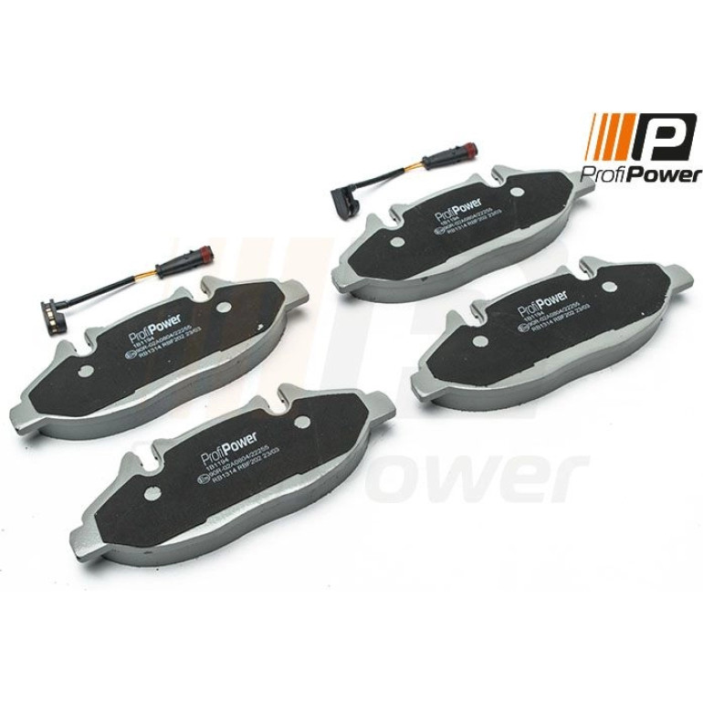 PROFIPOWER Bremsbelagsatz, Scheibenbremse 1B1194