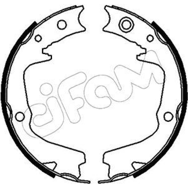 CIFAM Bremsbackensatz, Feststellbremse 153-387 CIFAM Bremsbackensatz, Feststellbremse 153-387