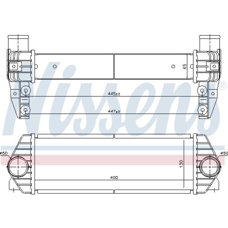 Ladeluftkühler PKW 96435 Ladeluftkühler PKW 96435