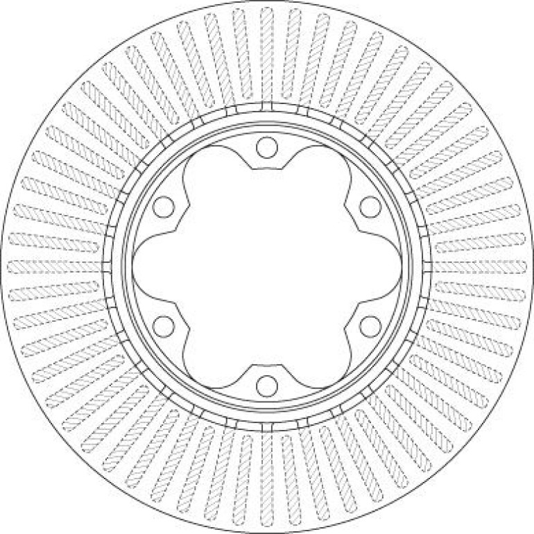 82 481 154 Bremsscheibe VA DF6481