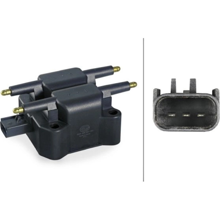 HELLA Zündspule 5DA 358 057-151 HELLA Zündspule 5DA 358 057-151