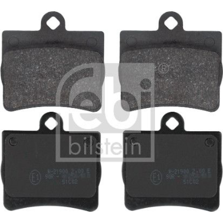 FEBI BILSTEIN Bremsbeläge 16152 FEBI BILSTEIN Bremsbeläge 16152