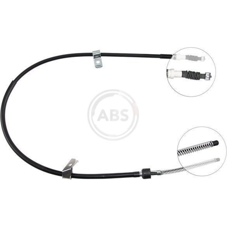A.B.S. Handbremsseil Seilzug Festellbremse K11487 A.B.S. Handbremsseil Seilzug Festellbremse K11487