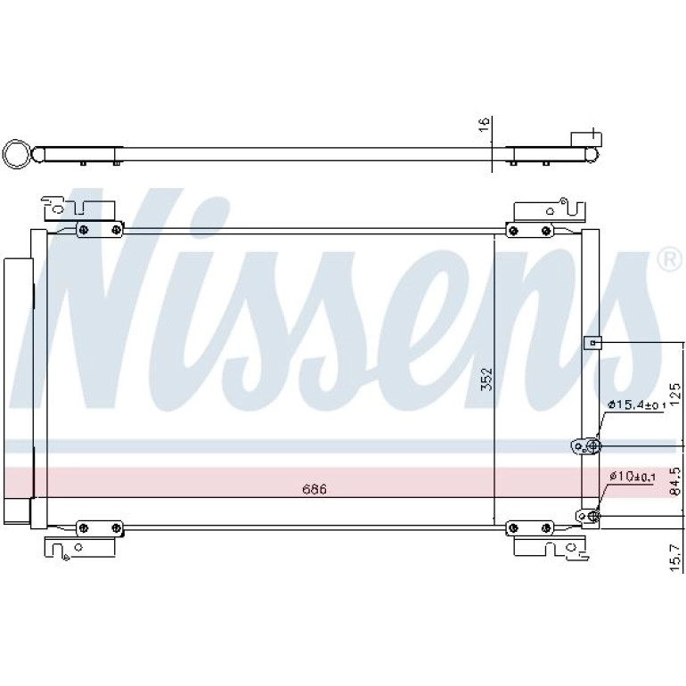 Kondensator PKW 940574 Kondensator PKW 940574