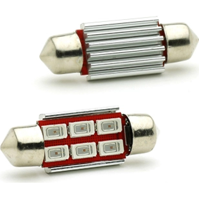 LED Soffitte C5W 36mm 6x 5630 SMD Gelb LED Soffitte C5W 36mm 6x 5630 SMD Gelb