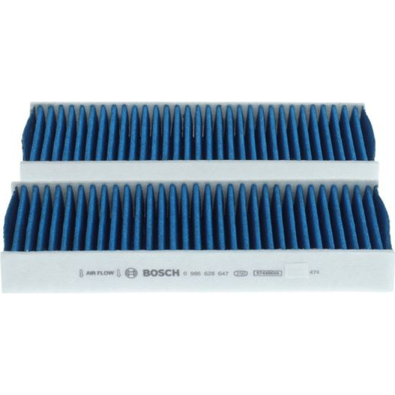Aktivkohleinnenraumfilter 0 986 628 647 Aktivkohleinnenraumfilter 0 986 628 647