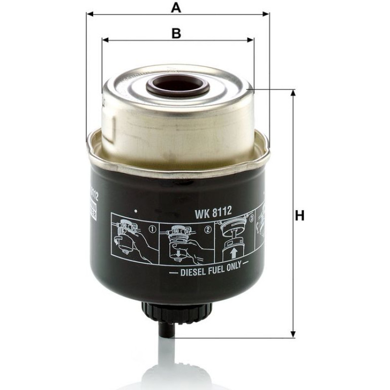 Mann & Hummel Filter div WK 8112