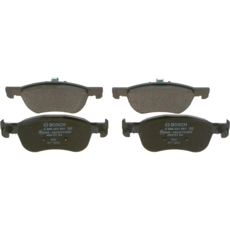 Bremsbelag 0 986 424 867 Bremsbelag 0 986 424 867