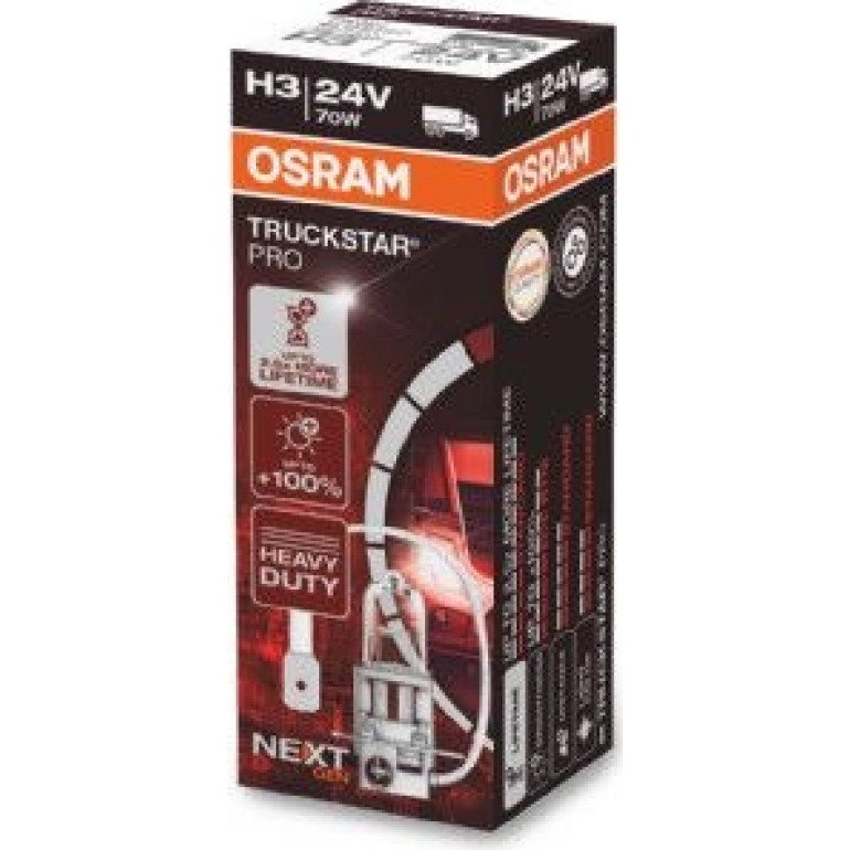 H3 OSRAM 24V 70W PX26D 64156TSP H3 OSRAM 24V 70W PX26D 64156TSP