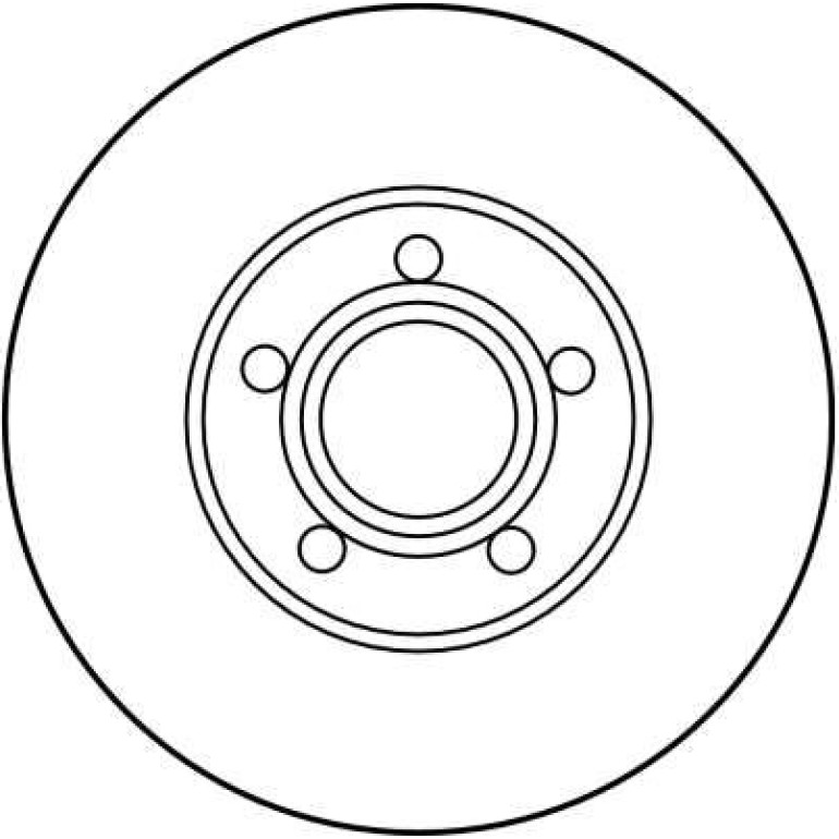 12 481 069 Bremsscheibe VA DF2652 12 481 069 Bremsscheibe VA DF2652