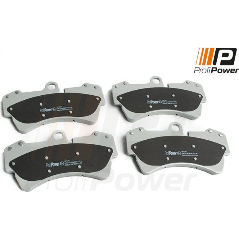 PROFIPOWER Bremsbelagsatz, Scheibenbremse 1B1261 PROFIPOWER Bremsbelagsatz, Scheibenbremse 1B1261