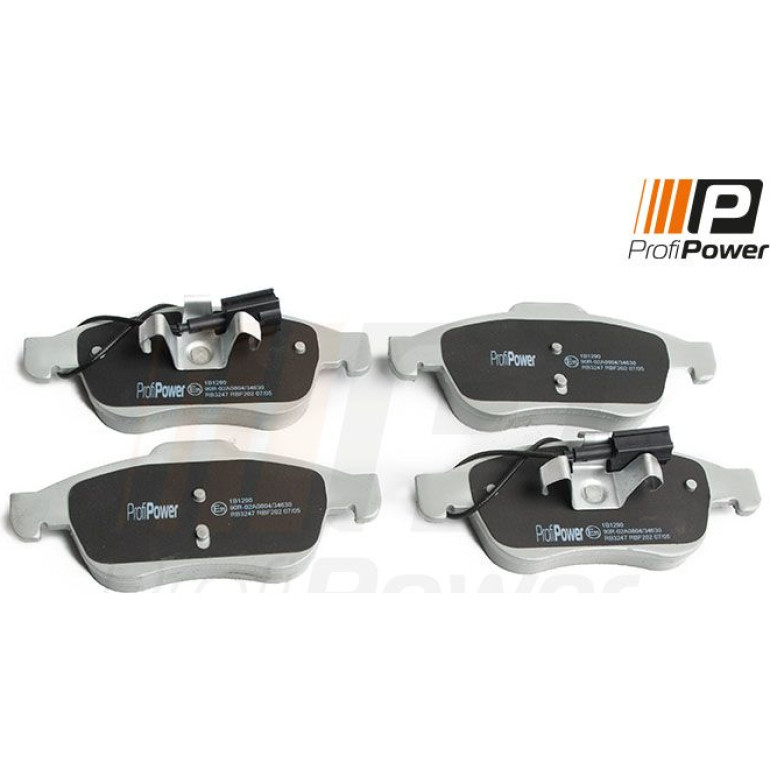 PROFIPOWER Bremsbelagsatz, Scheibenbremse 1B1290 PROFIPOWER Bremsbelagsatz, Scheibenbremse 1B1290