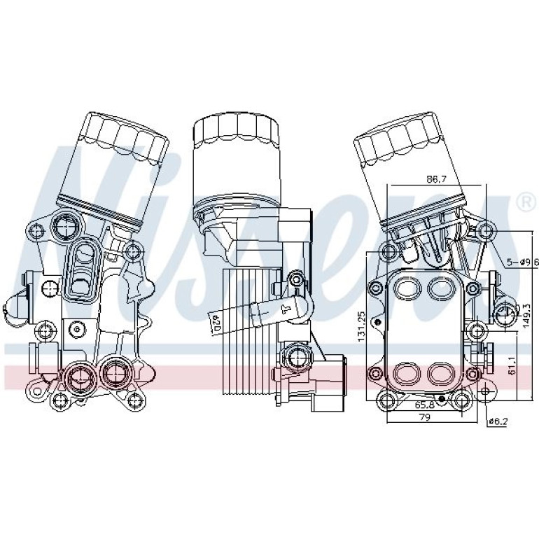 Ölkühler PKW 91311 Ölkühler PKW 91311