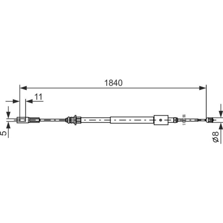 Handbremsseil 1987477712 Handbremsseil 1987477712