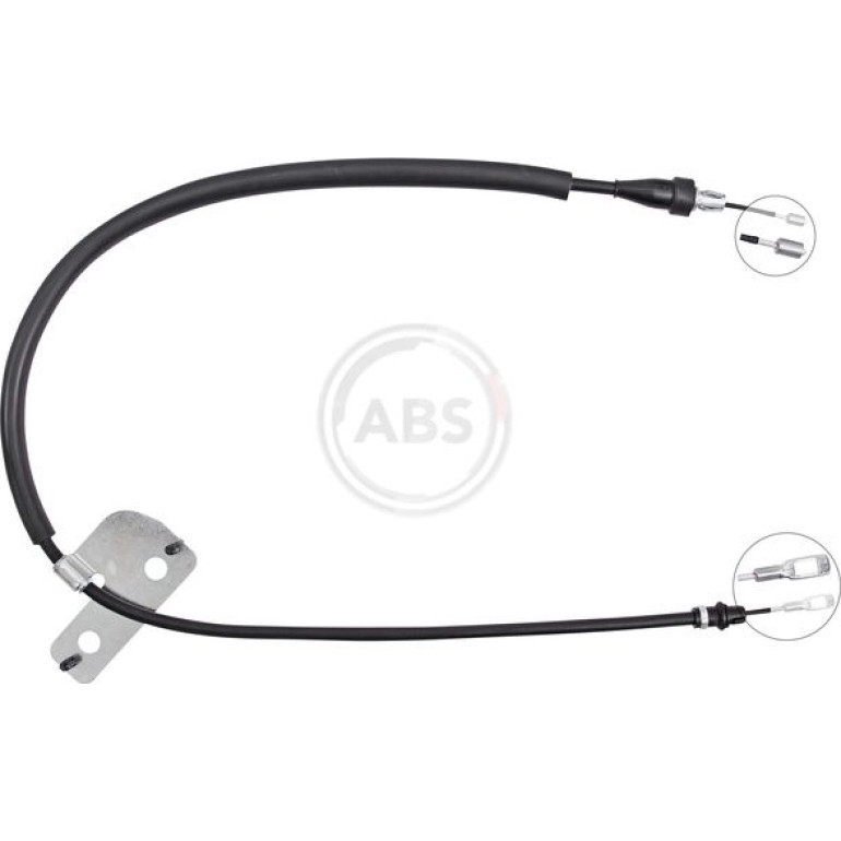 A.B.S. Handbremsseil Seilzug Festellbremse K16024 A.B.S. Handbremsseil Seilzug Festellbremse K16024