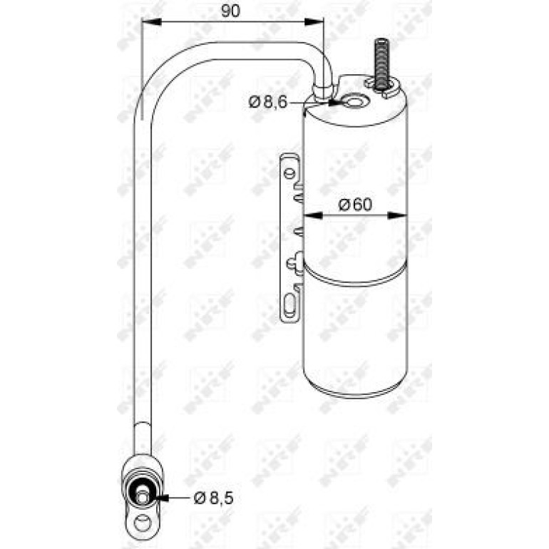 NRF Verdampfer 33202 NRF Verdampfer 33202