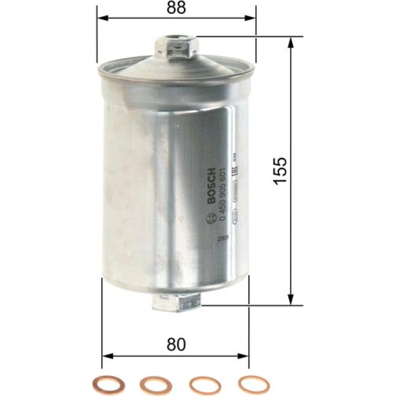Bosch Kraftstofffilter 0 450 905 601 Bosch Kraftstofffilter 0 450 905 601