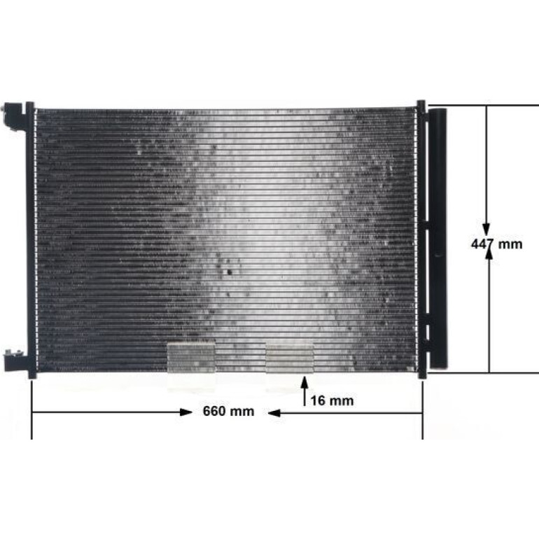 KONDENSATOR, KLIMAANLAGE AC412000S KONDENSATOR, KLIMAANLAGE AC412000S