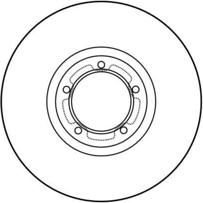 Bremsscheibe Ford P. Transit 2.0/2.5 Td 91-00 DF2785 Bremsscheibe Ford P. Transit 2.0/2.5 Td 91-00 DF2785