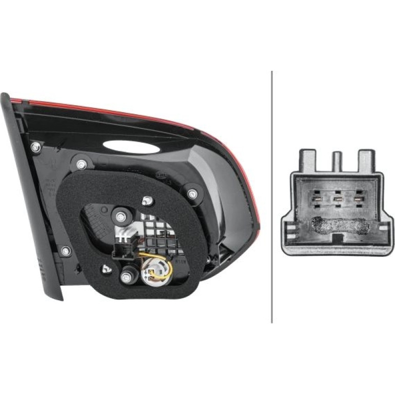 HECKLEUCHTE R 12 V HELLA 2TZ 010 409-141 HECKLEUCHTE R 12 V HELLA 2TZ 010 409-141