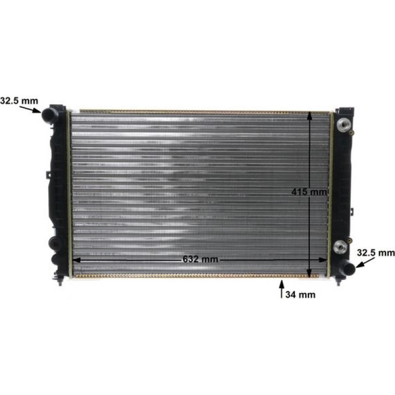 Kühler, Motorkühlung CR 648 000S